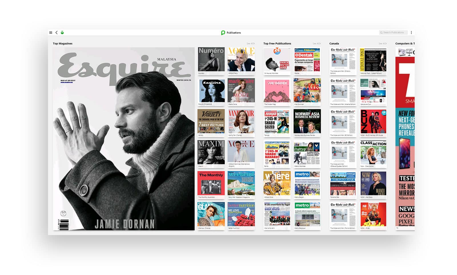 A new kind of newsstand
