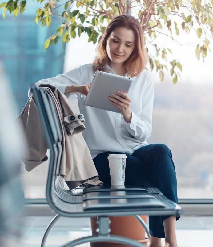 Woman Reading PressReader-eBooks