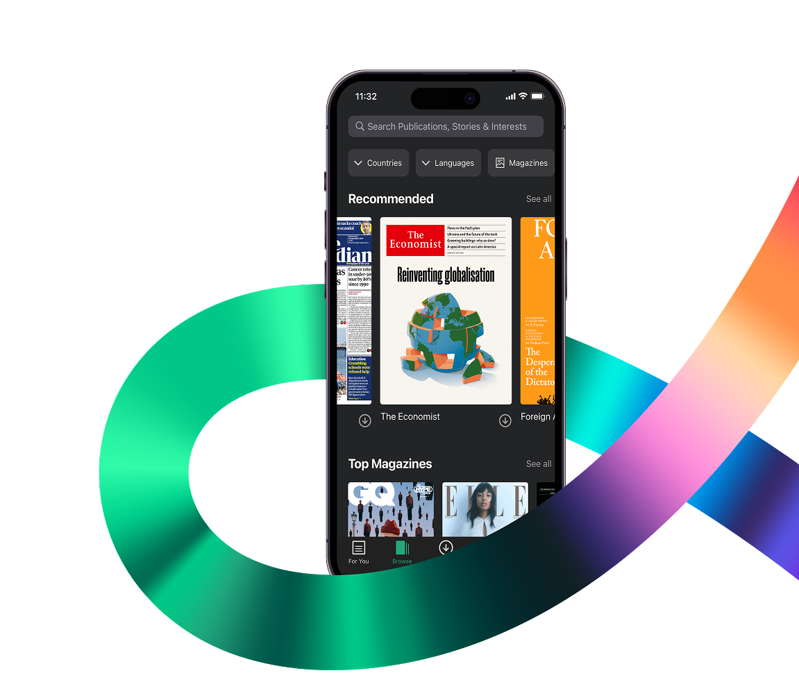 PressReader on iPhone