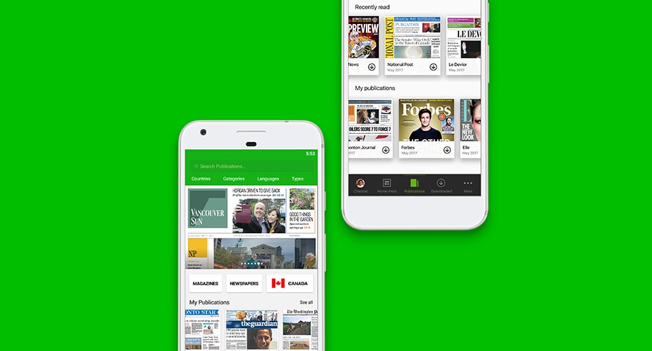 PressReader s'associe à Bell Mobilité