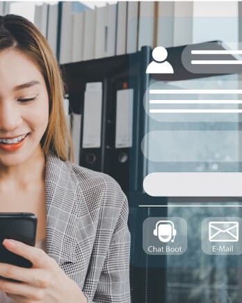 1_woman-using-artifical-intelligence-interface-on-phone