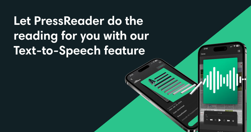 Pressreader-text-to-speech-feature