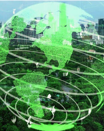 green-city-with-globe-concept